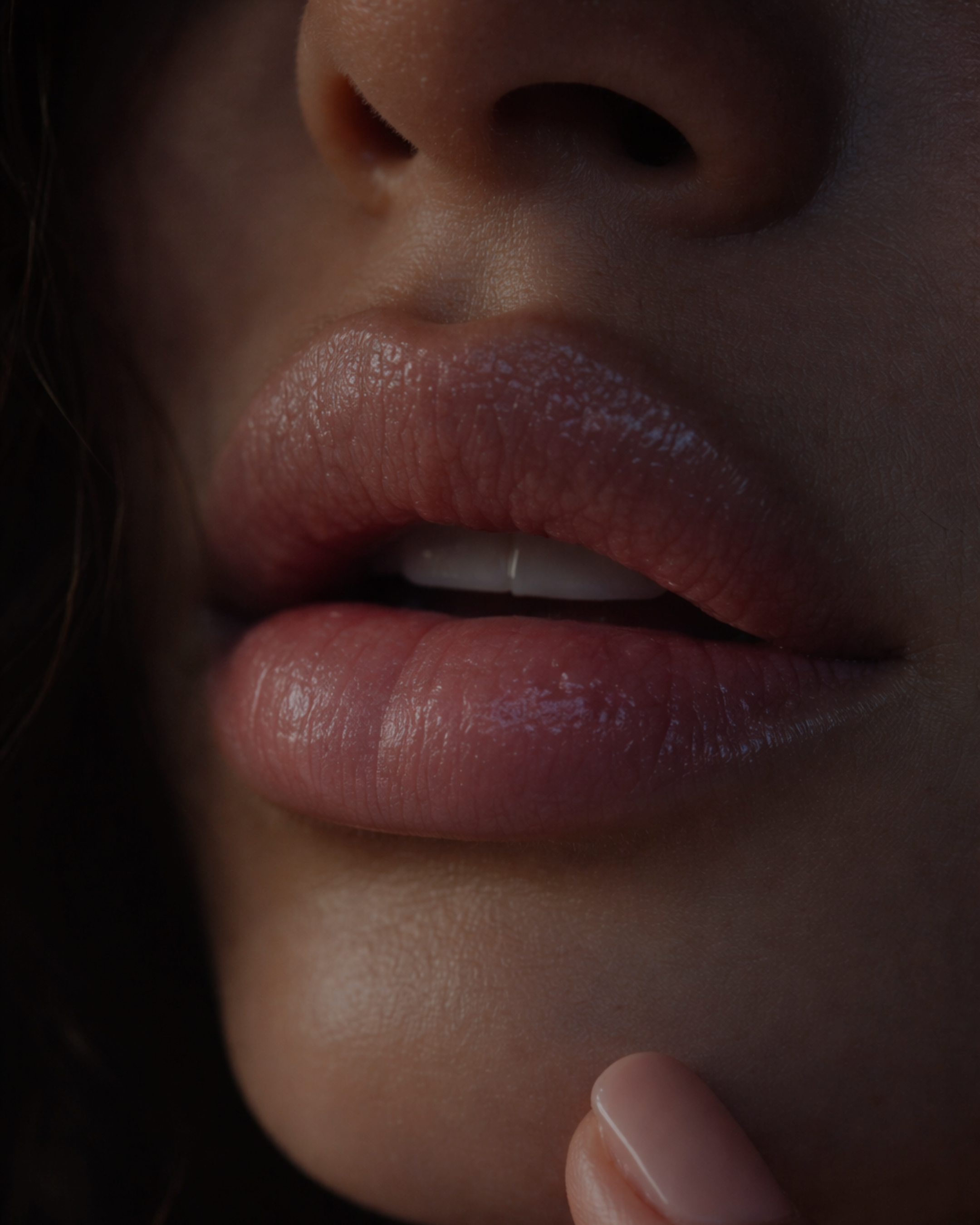 woman waking up dry mouth